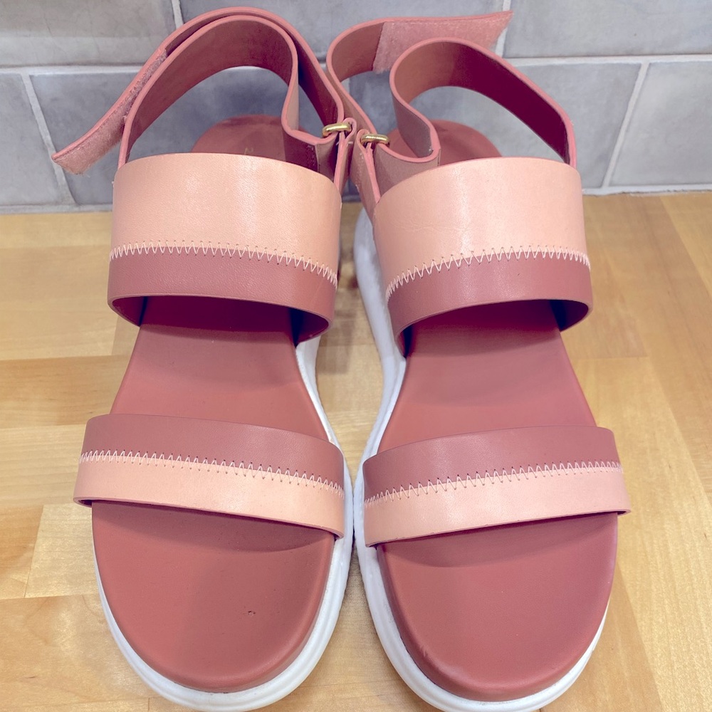 2.ZEROGRAND Cole Haan platform sandals, size 90
